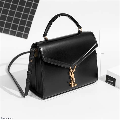 Saint Laurent Cassandra Medium Top Handle Bag In .